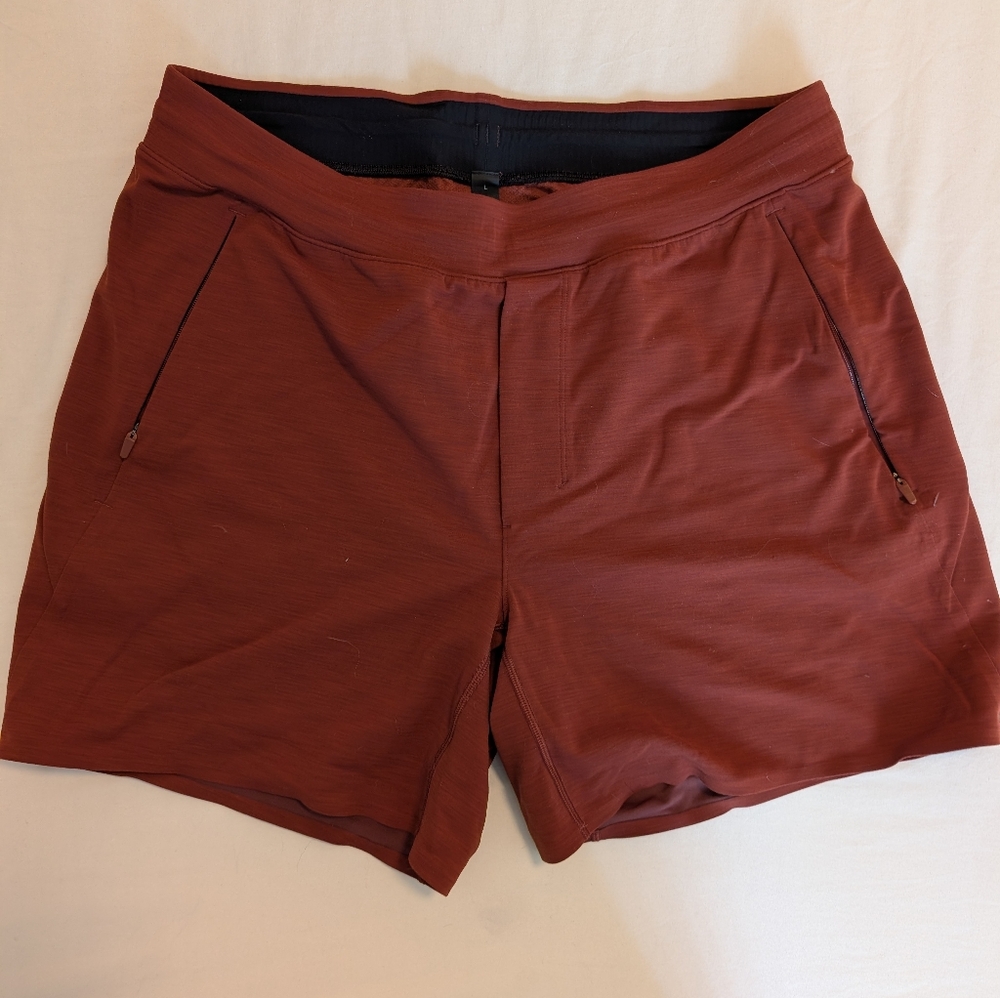 Lululemon Athletica Rust Red Short